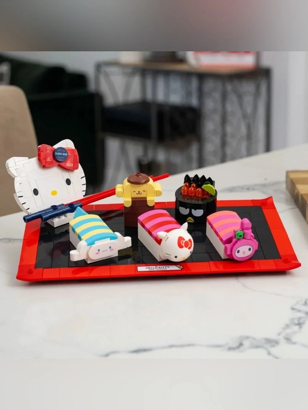 Brickcraft Sanrio Hello Kitty & Friends SushiPlatter Building Set 383 piece
